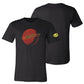 Low Red Moon T-Shirt - Black