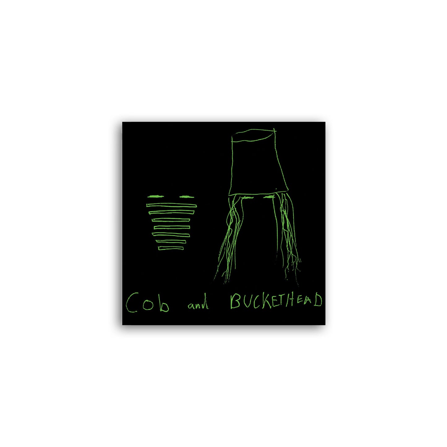 Cob x Buckethead Sticker