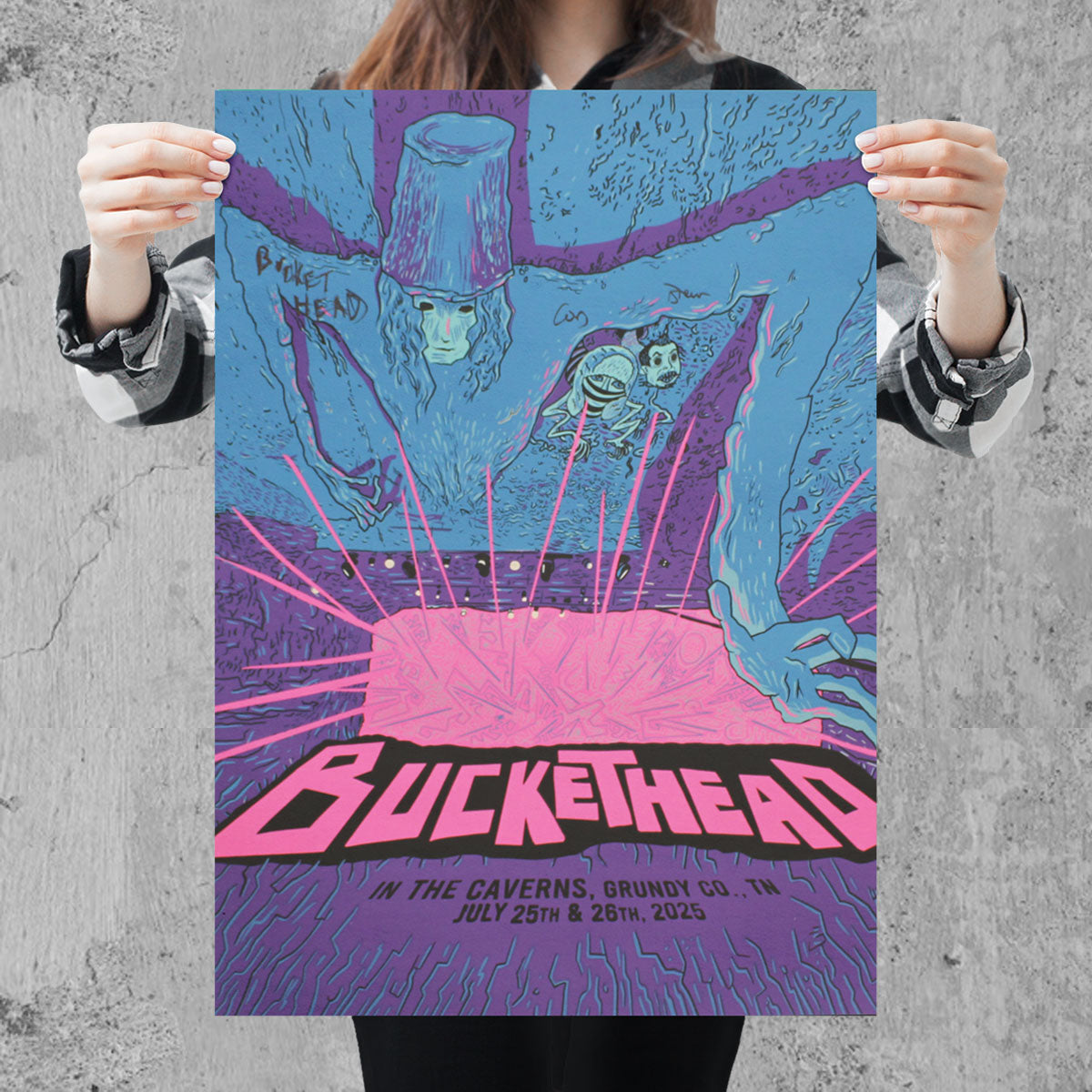 Caverns Tour Poster