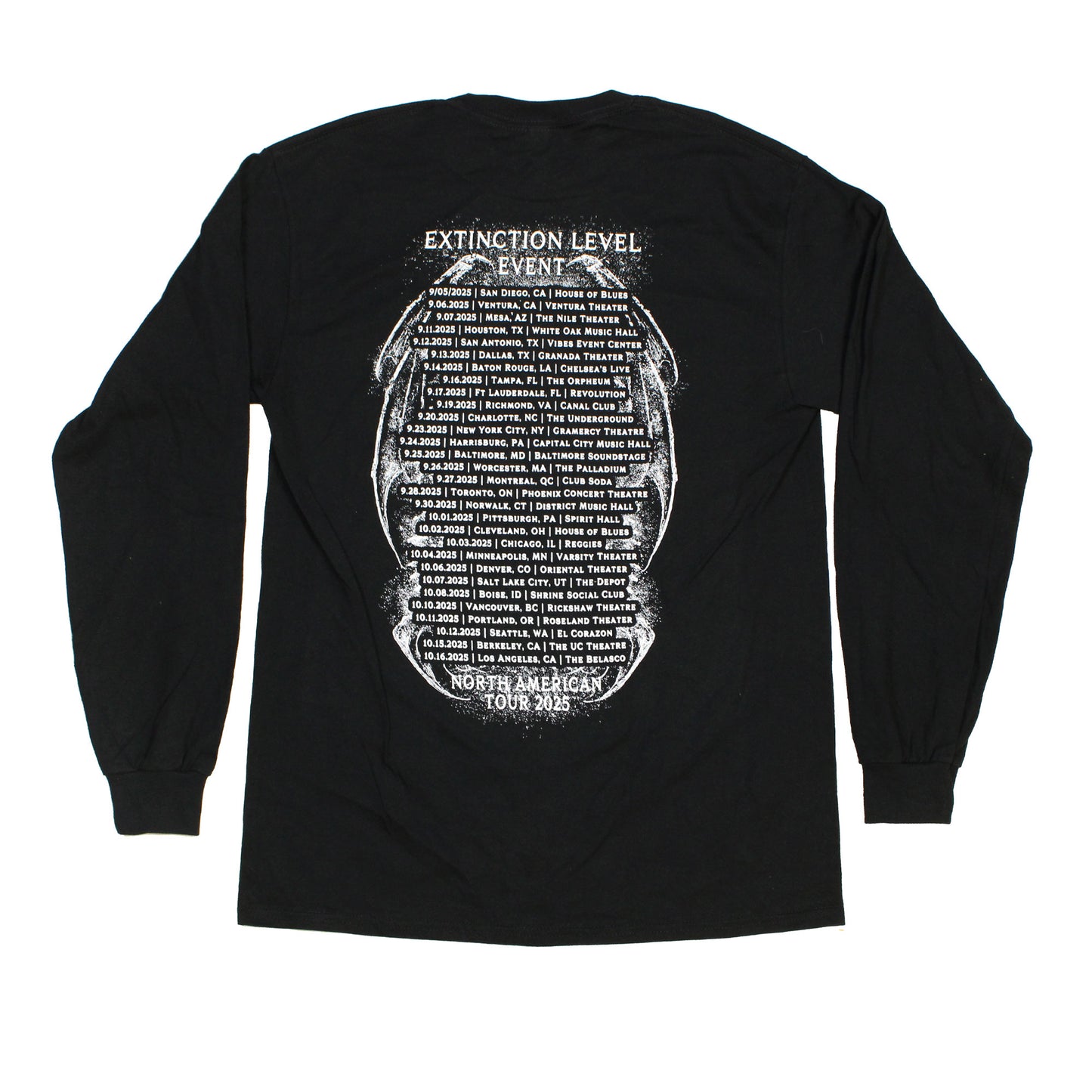Extinction Level Event Long Sleeve (Black & White)