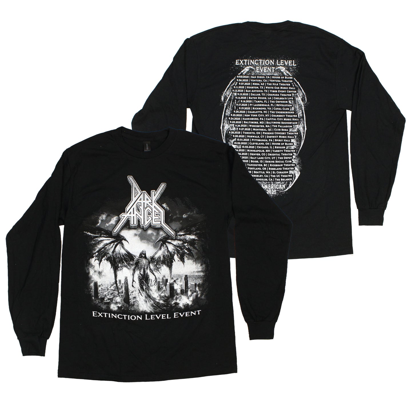 Extinction Level Event Long Sleeve (Black & White)