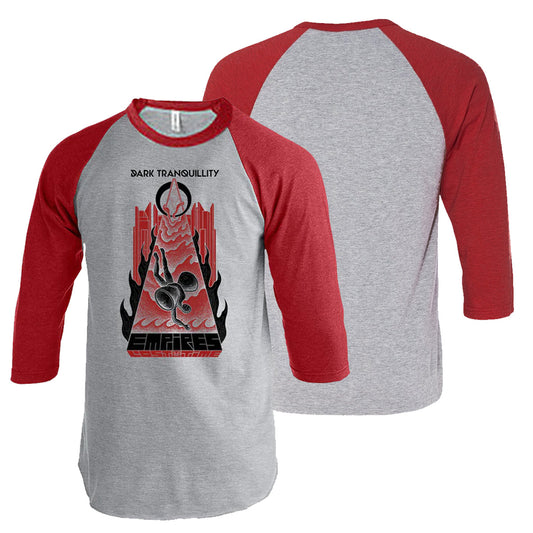 Empires Lost Heather Grey & Red Raglan