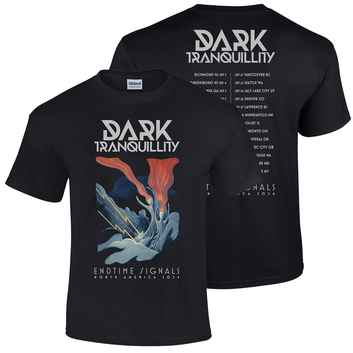 Endtime Signals 2024 Tour TShirt JSR Direct