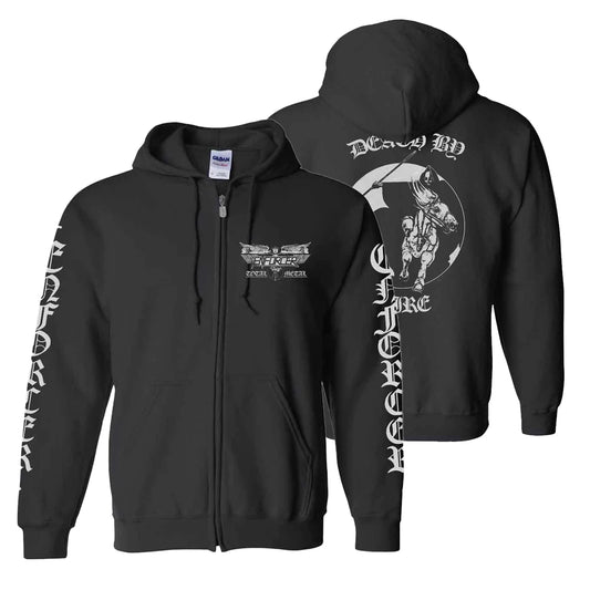 Death By Fire Zip Hoodie