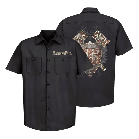 Hammer Shield Black Work Shirt