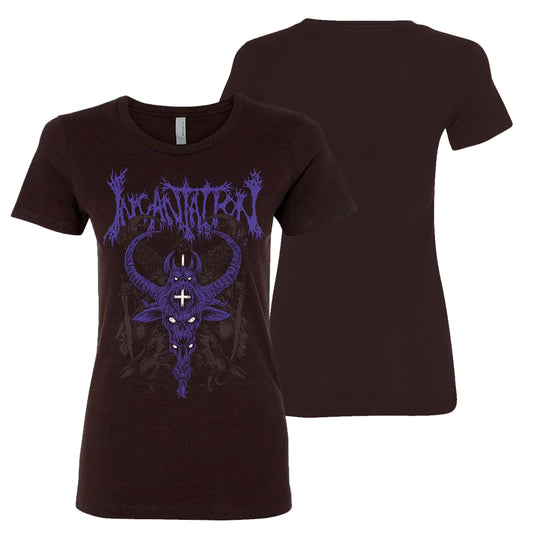 Purple Demon Ladies T-Shirt