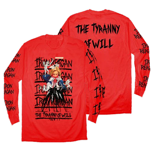 Hillary Red Long Sleeve