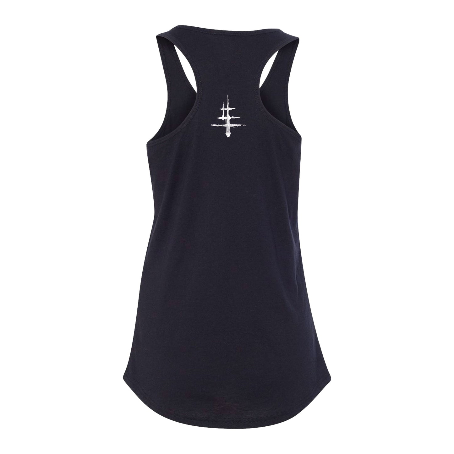 Crow Ladies Racerback Tank