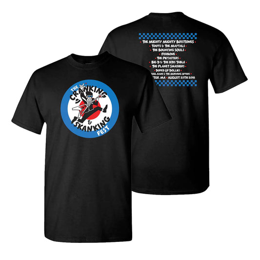 Crankin' Worcester Black 2018 Tour T-Shirt