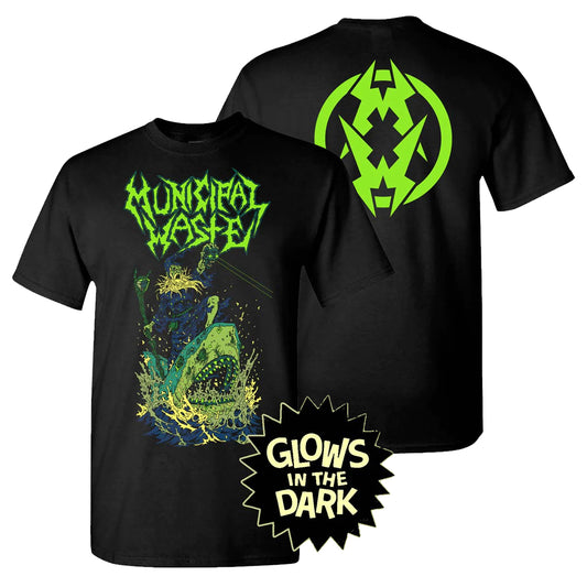 Glow Shark Black T-Shirt