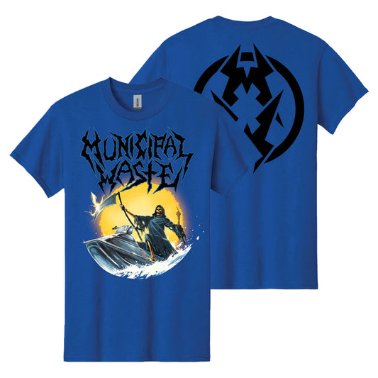 Jet Ski Death T-Shirt - Royal