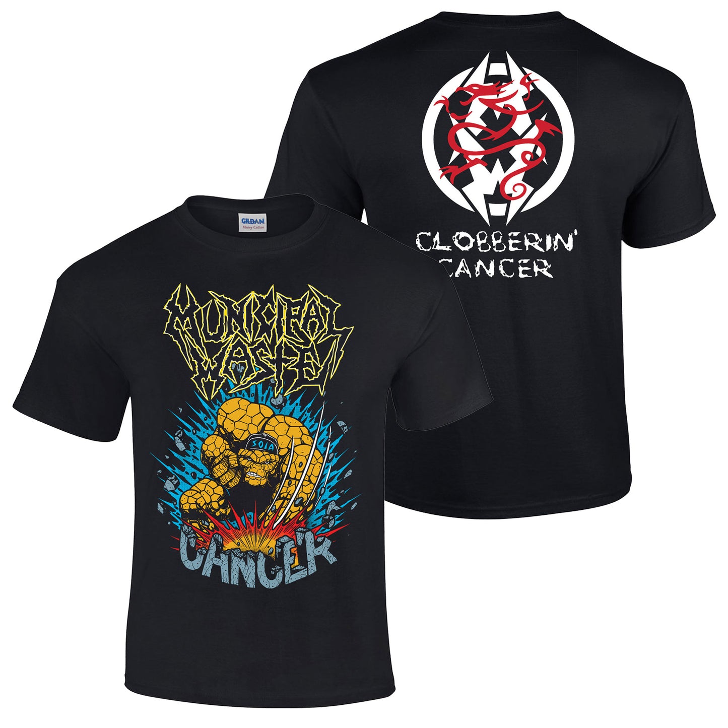 Clobberin' Cancer T-Shirt