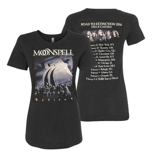 Black Tour Girls T-Shirt