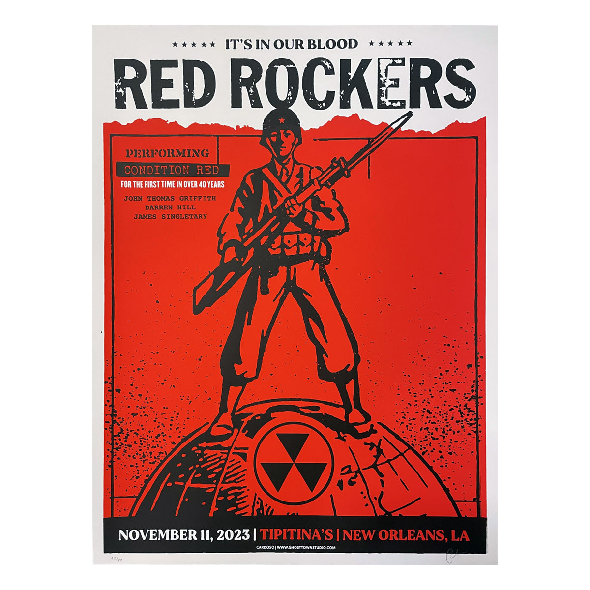 Red Rockers 2023 Tour Poster – JSR Direct