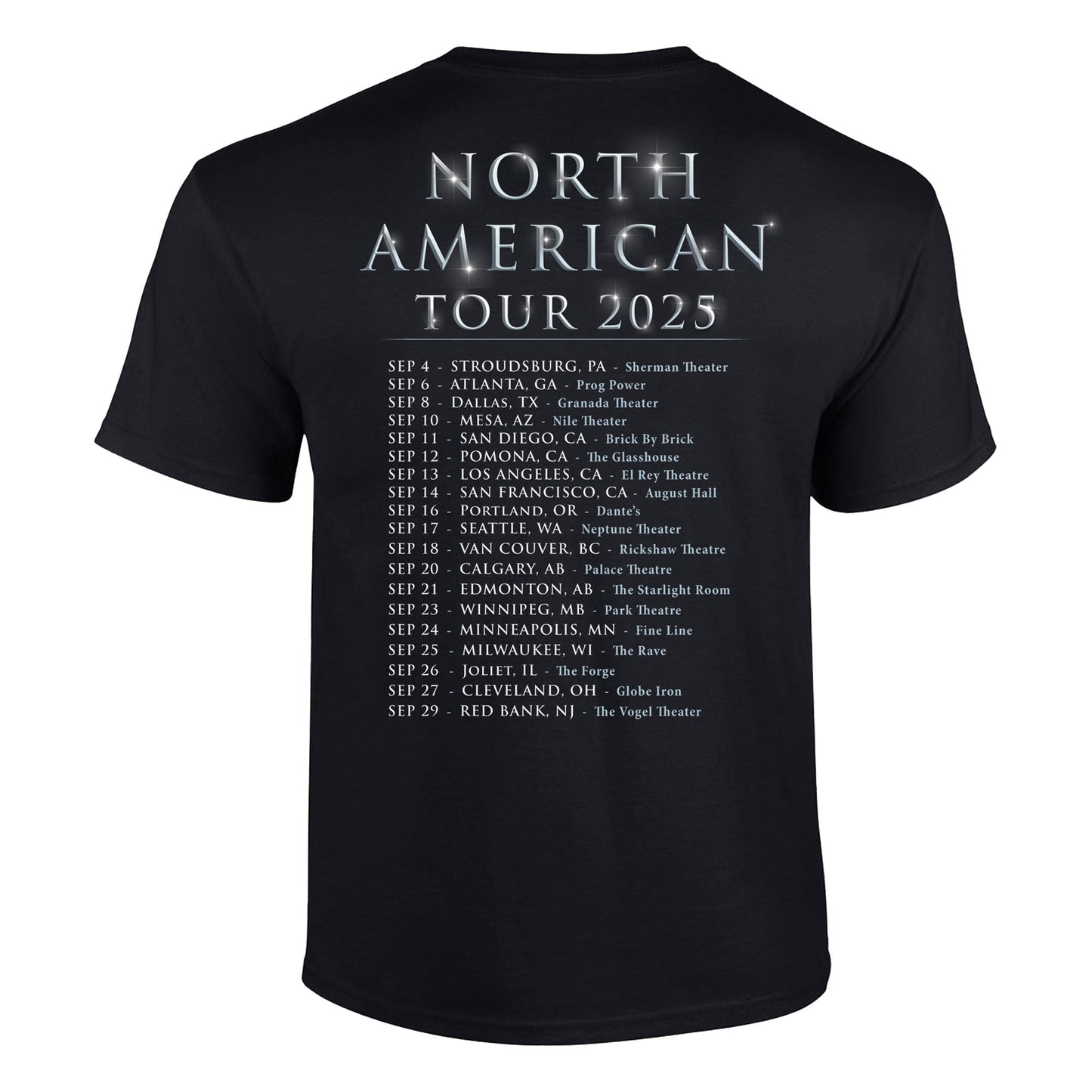 2025 North American Tour Tee