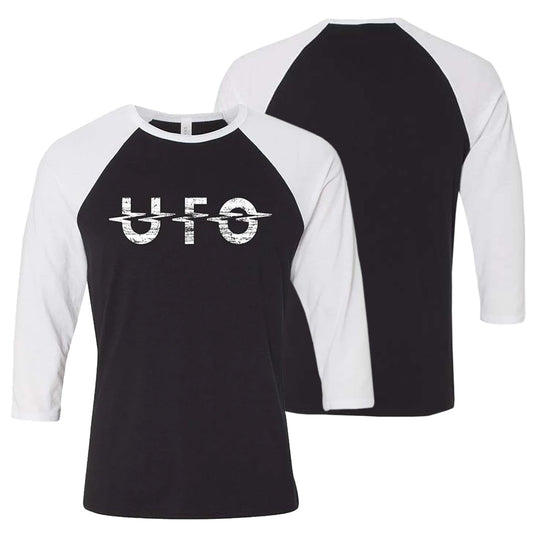 Distressed Logo Raglan