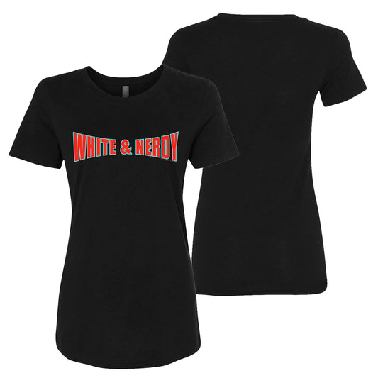 White & Nerdy T-Shirt - Women's