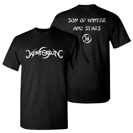 Logo Son Of Winter Black T-Shirt