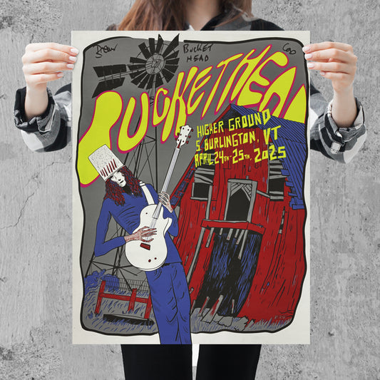 Burlington, VT Poster (Signed)