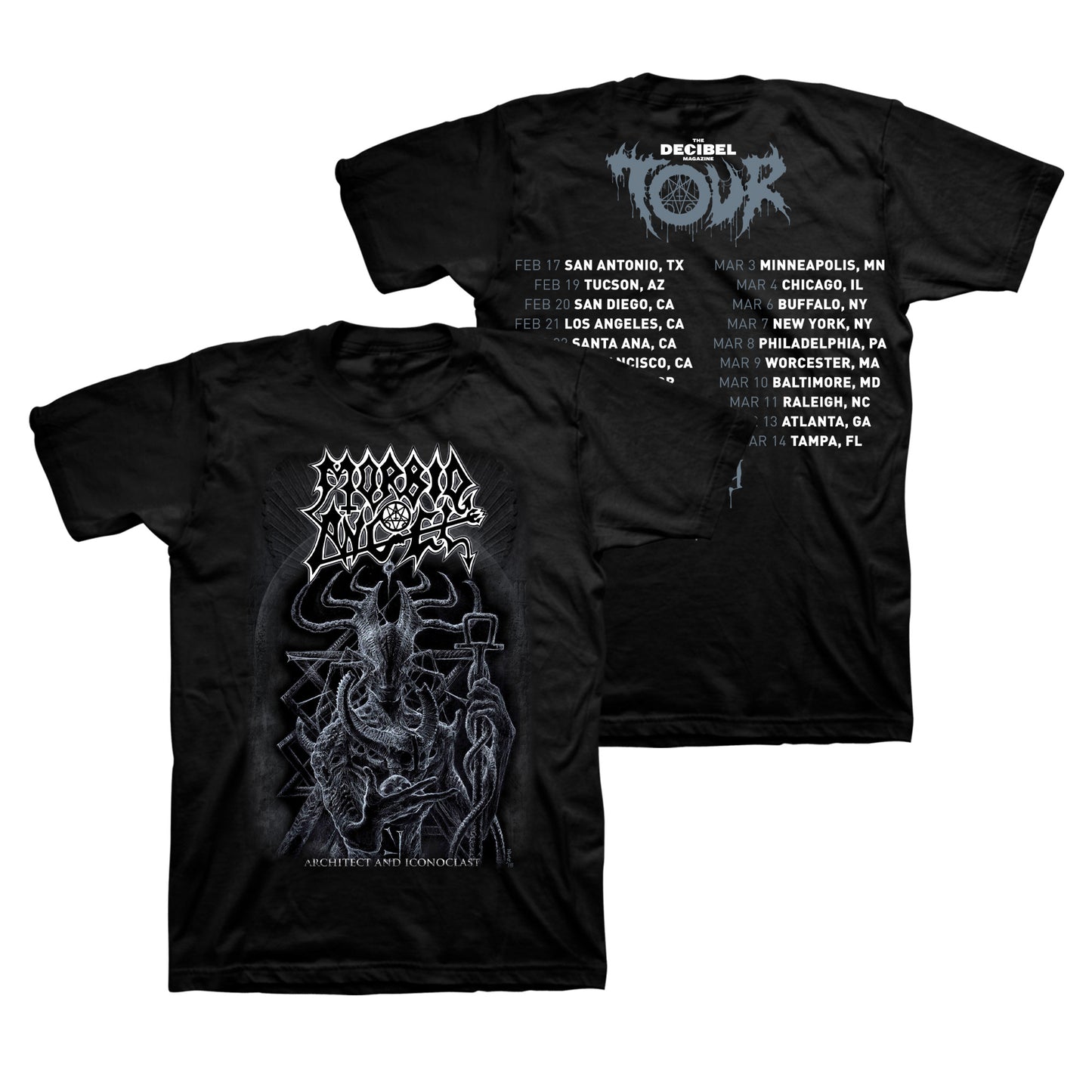 Decibel Tour Date Back T-Shirt