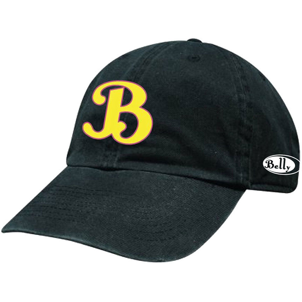 B Logo Ball Cap - Yellow