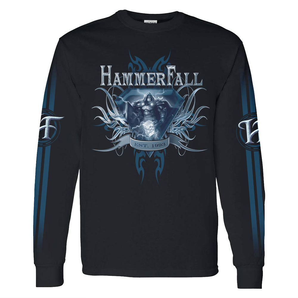 Hammerfall 1993 Black Long Sleeve T-Shirt