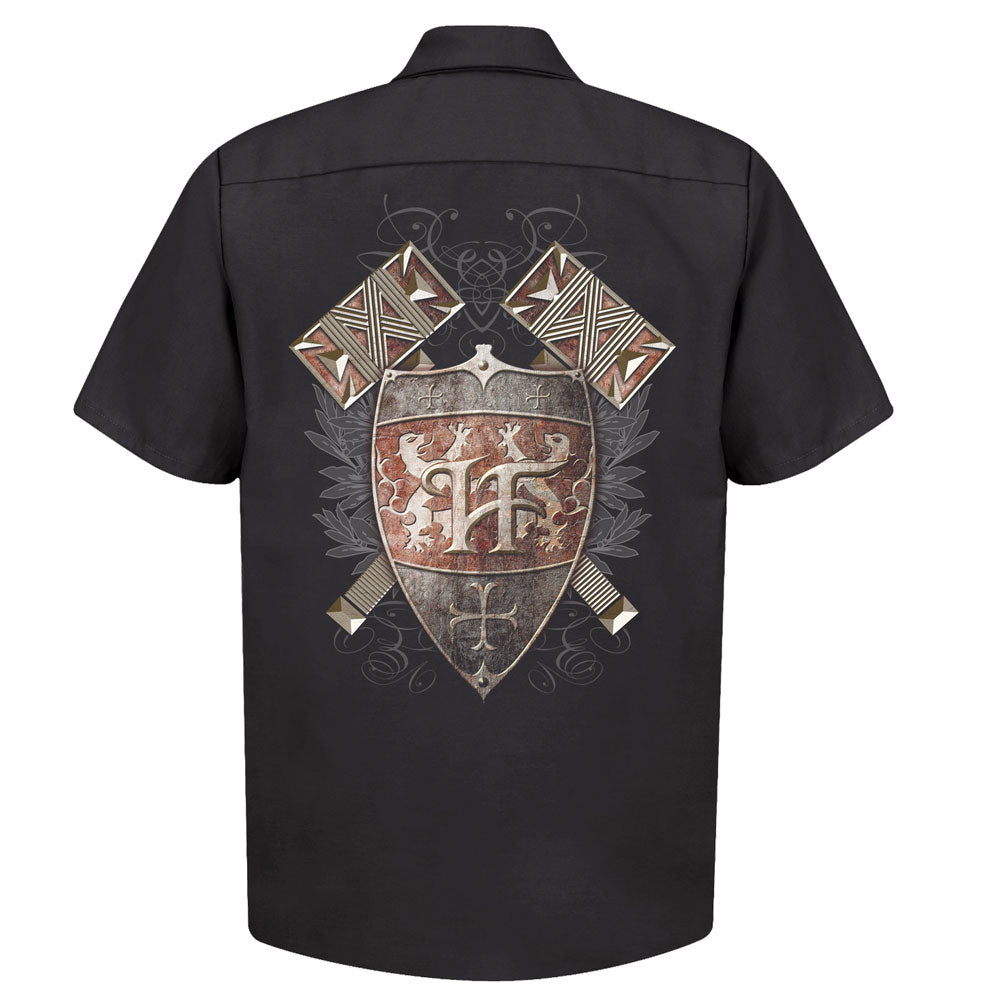 Hammer Shield Black Work Shirt