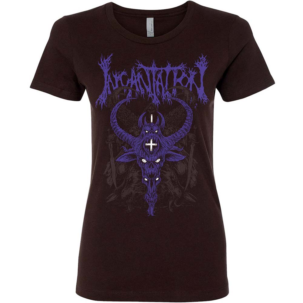 Purple Demon Ladies T-Shirt