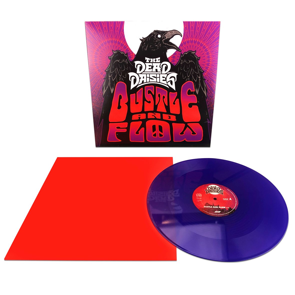 Bustle and Flow Purple Vinyl & T-Shirt Bundle
