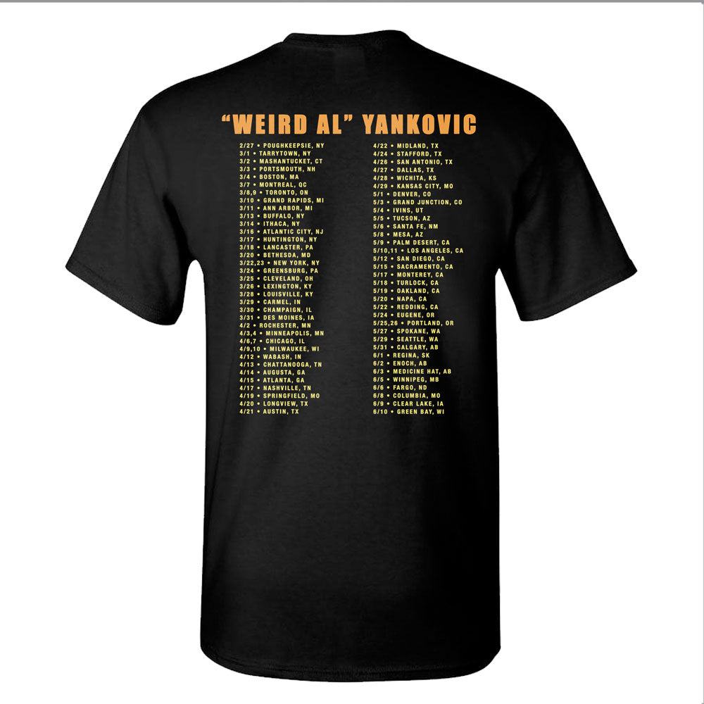2018 Vanity Tour Official T-Shirt / Tour Dates - Men's