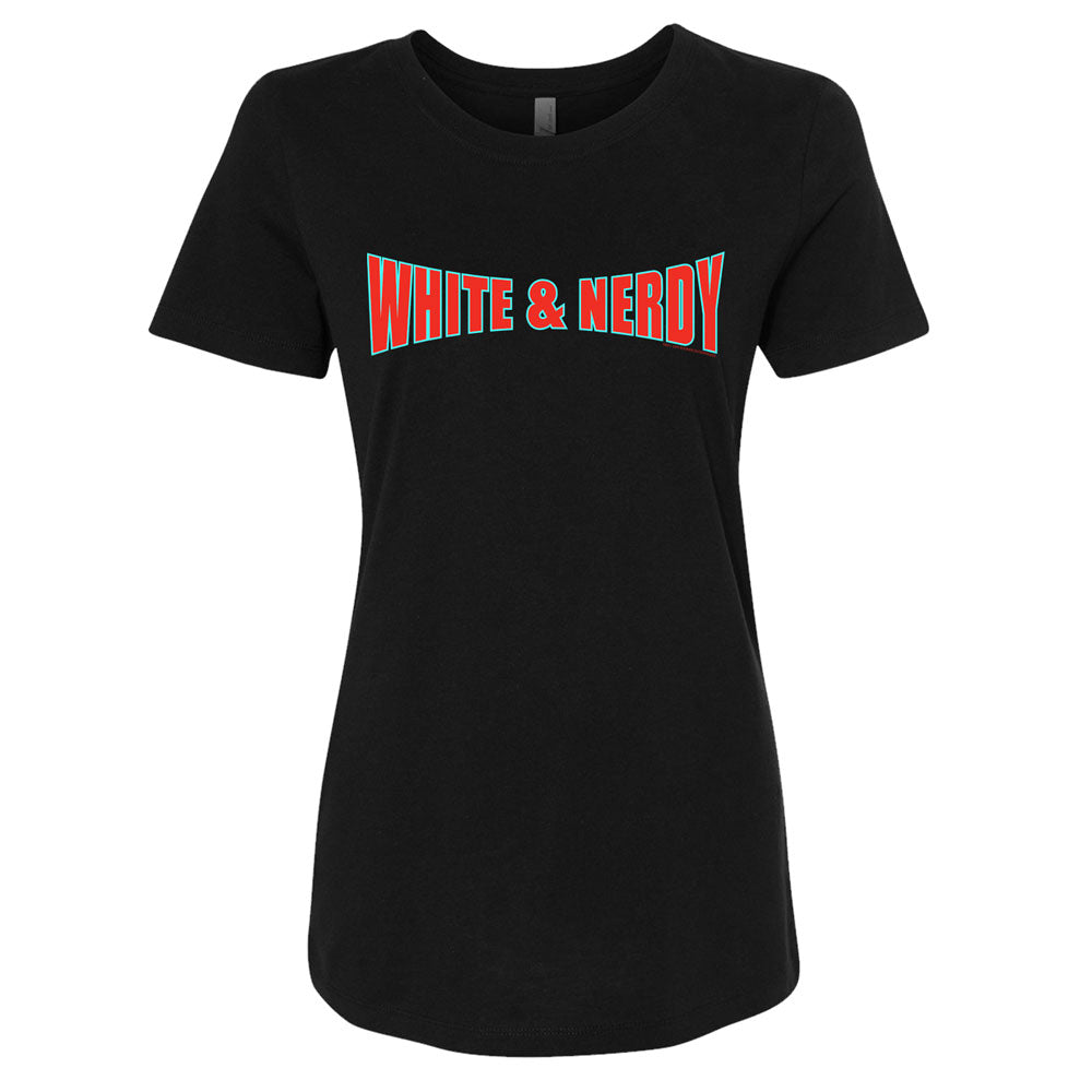 White & Nerdy T-Shirt - Women's