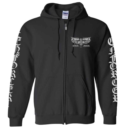 Death By Fire Zip Hoodie