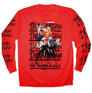 Hillary Red Long Sleeve