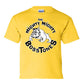 Classic Bulldog Yellow Kids T-Shirt