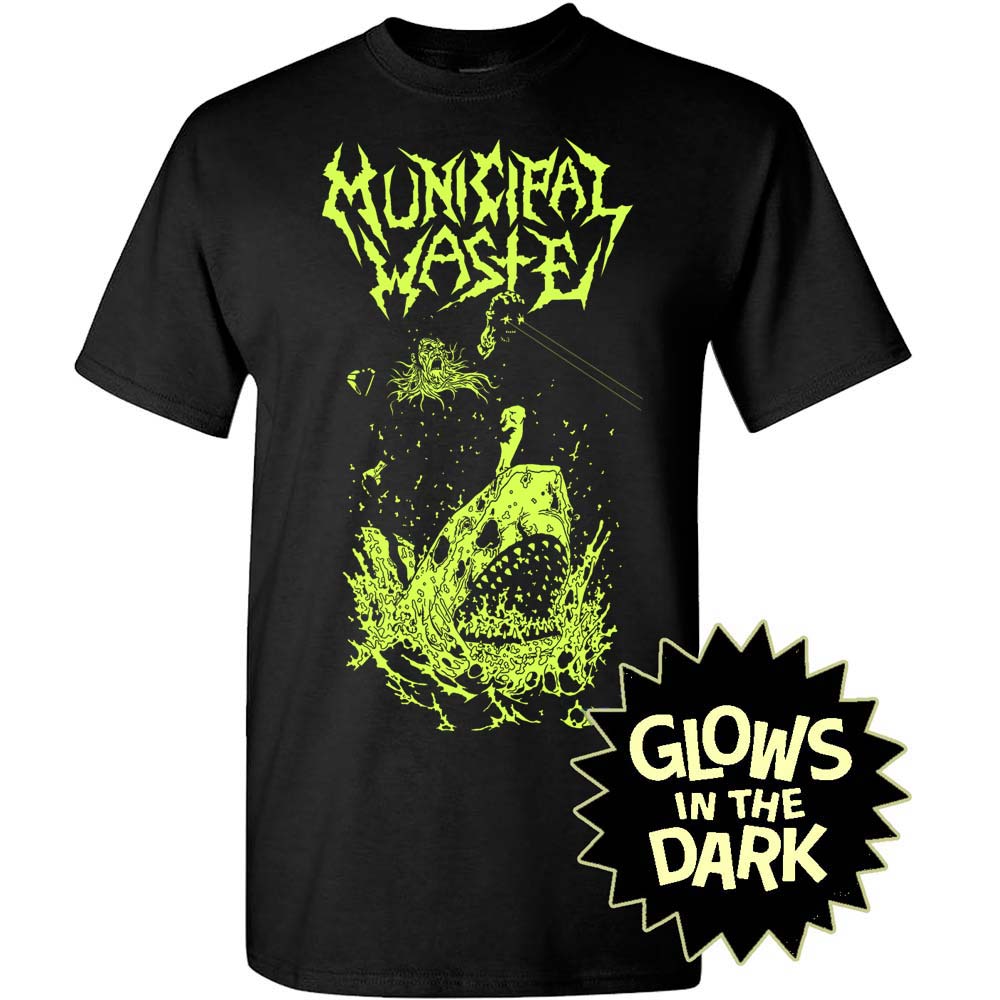 Glow Shark Black T-Shirt