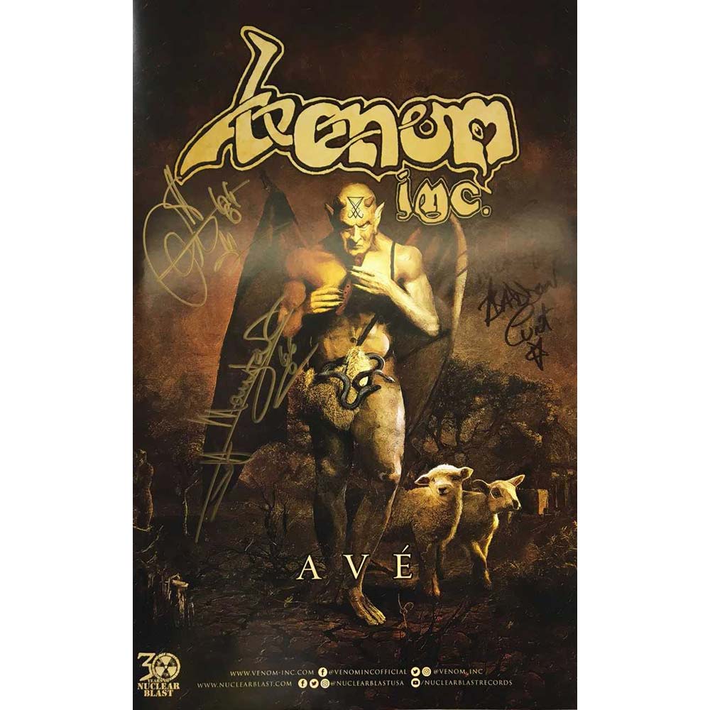 Ave Signed Poster 11x17