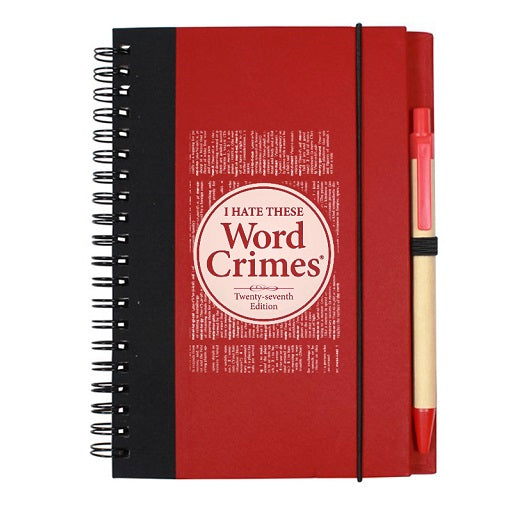 Word Crimes Notebook